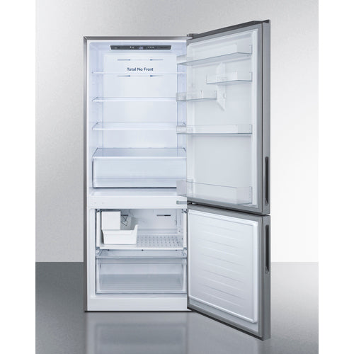 Summit | 28" Wide Bottom Freezer Refrigerator (FFBF279SSX)    - Toronto Brewing