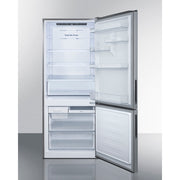 Summit | 28" Wide Bottom Freezer Refrigerator (FFBF279SSX) Right Hand Yes  - Toronto Brewing