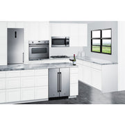 Summit | 24" Built-In Refrigerator-Freezer (FFRF24SS)    - Toronto Brewing
