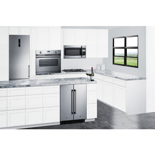 Summit | 24" Built-In Refrigerator-Freezer (FFRF24SS)    - Toronto Brewing