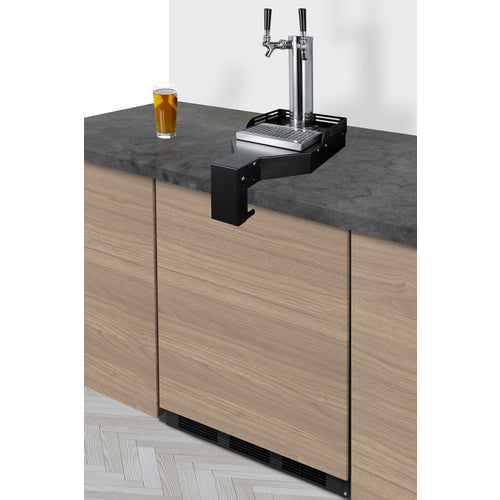 24" Wide Built-In Floating Tap Beer Kegerator, ADA-Compliant (SBC58BLIFFLTWADALHD)