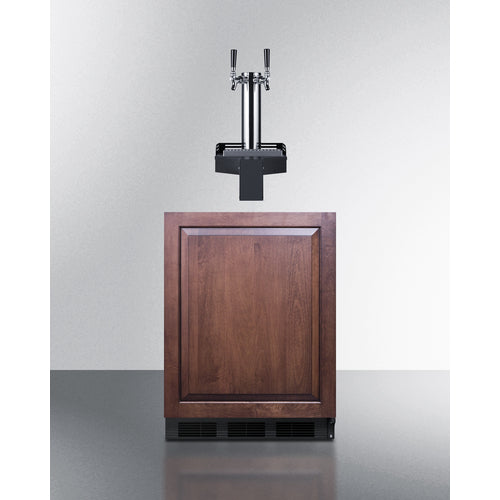 24" Wide Built-In Floating Tap Beer Kegerator, ADA-Compliant (SBC58BLIFFLTWADA)