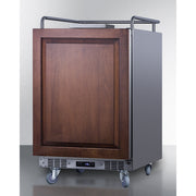 Summit | 24" Wide Built-In Panel-Ready Kegerator SBC682NKPNR (Panel Not Included) - Toronto Brewing