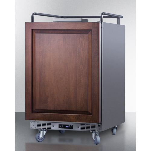 Summit | 24" Wide Built-In Panel-Ready Kegerator SBC682NKPNR (Panel Not Included) - Toronto Brewing