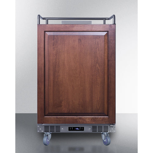 Summit | 24" Wide Built-In Panel-Ready Kegerator SBC682NKPNR (Panel Not Included) - Toronto Brewing