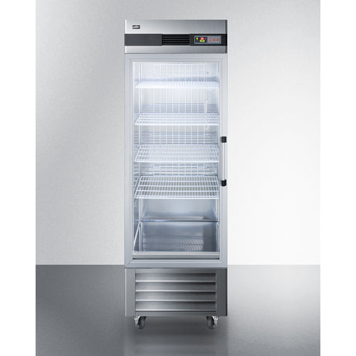 Summit | 23 Cu. Ft. Reach-In Refrigerator With Glass Door (SCR23SSG)    - Toronto Brewing