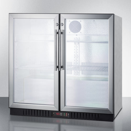 Summit | 36" Wide Freestanding Commercial Beverage Center (SCR7012DB) Stainless Steel (SCR7012DBCSS)   - Toronto Brewing
