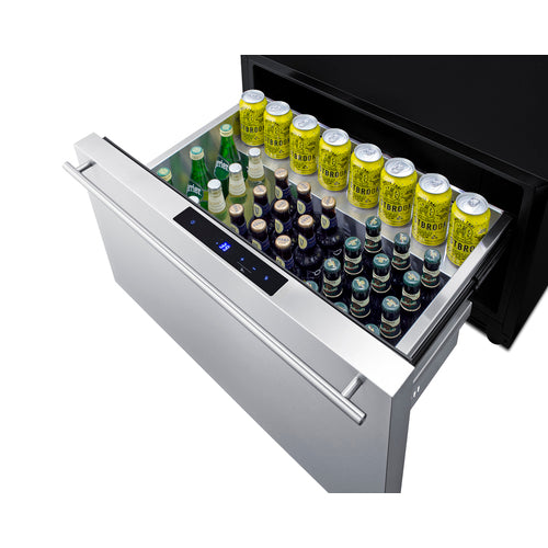 Summit | 30" Wide Single Drawer Outdoor Built-In Refrigerator (SDR301OS)    - Toronto Brewing