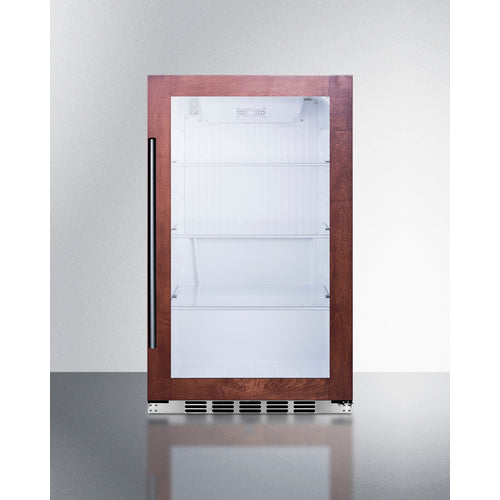 Summit | 19" Wide Indoor/Outdoor Beverage Cooler, Shallow Depth, Stainless Cabinet (SPR489OSCSS) Panel-Ready (SPR489OSPNR)   - Toronto Brewing