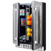 Summit | 24" Wide Built-In Dual Zone Produce Refrigerator, ADA Compliant (ALFD24WBVPANTRY)    - Toronto Brewing