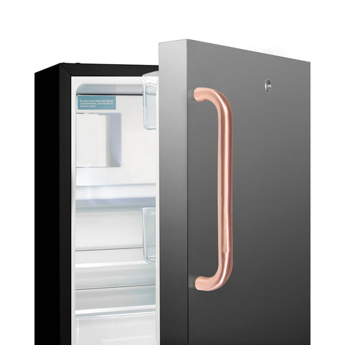 Summit Accucold | 21" Wide Built-In Refrigerator-Freezer, ADA Compliant (ADA302BRFZSSTBC)    - Toronto Brewing