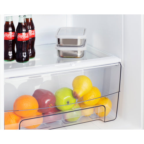 Summit | 24" Wide Top Mount Refrigerator-Freezer, with Icemaker (FF1293SSIM)    - Toronto Brewing