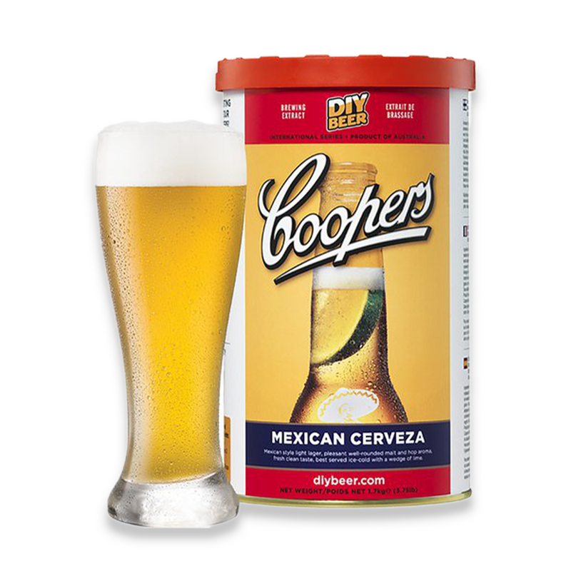 Coopers Beer Kit | Mexican Cerveza (6 Gallon/23 Litre)    - Toronto Brewing