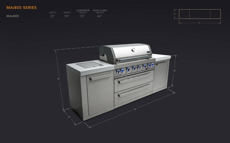 Mont Alpi 805 Island - Image 3