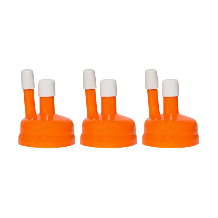 Rubber Double Spout Universal Carboy Blow-Off Cap (Pack of 3)    - Toronto Brewing