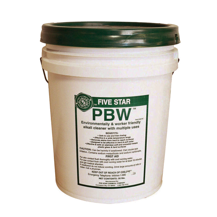Five Star PBW Powdered Brewery Wash - 50 lb Bucket    - Toronto Brewing