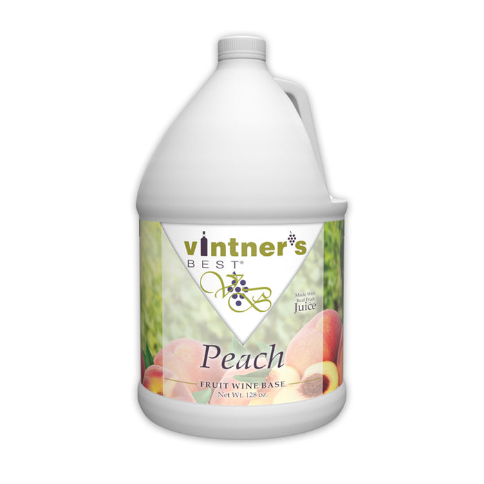 Vintner's Best | Peach Fruit Wine Base Flavouring (1 Gallon)    - Toronto Brewing