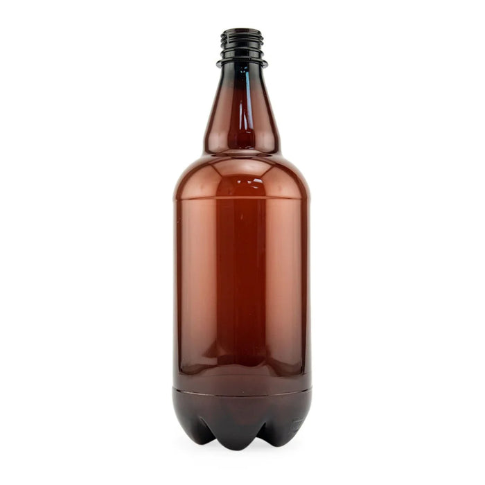 Plastic Beer Bottles (Brown - 12 x 1000 ml)    - Toronto Brewing