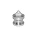 Stainless Steel Dust Plug for Type B, C and D Camlock Couplers    - Toronto Brewing