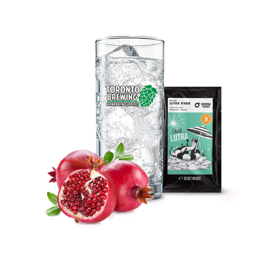 Hard Seltzer Recipe Kit - Pomegranate (5 Gallon/19 Litre)    - Toronto Brewing