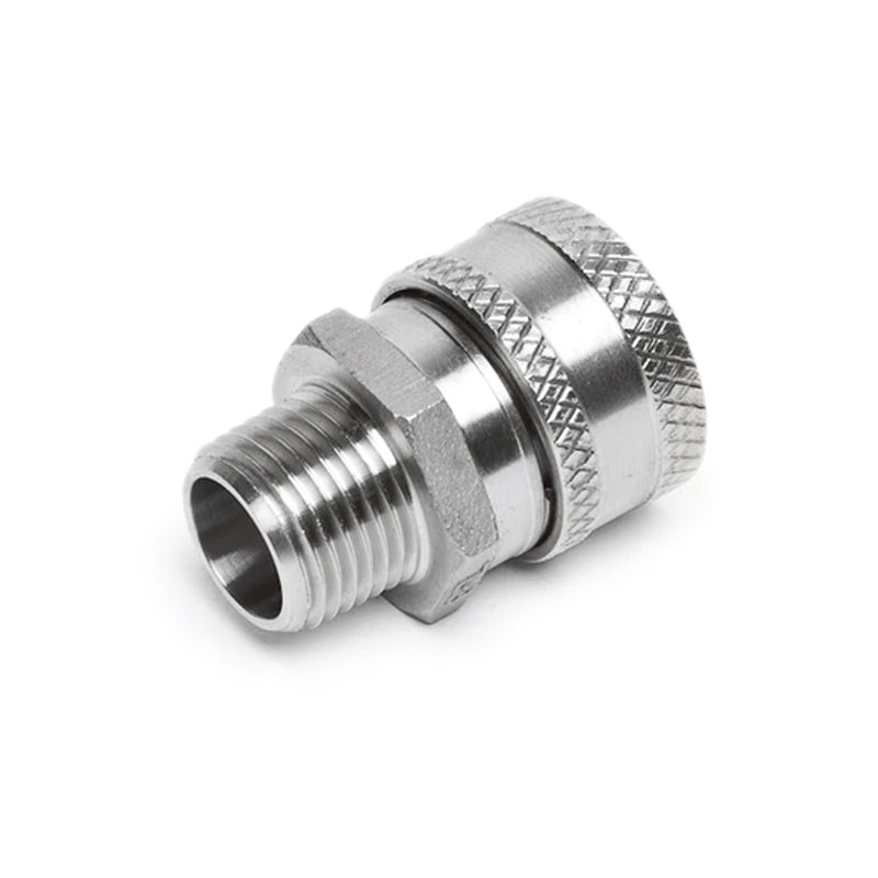 Stainless Steel Quick Disconnect - 1/2" MPT    - Toronto Brewing