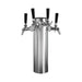 Quad Tap Beer Tower - Stainless Steel Nukatap Flow Control Faucets    - Toronto Brewing