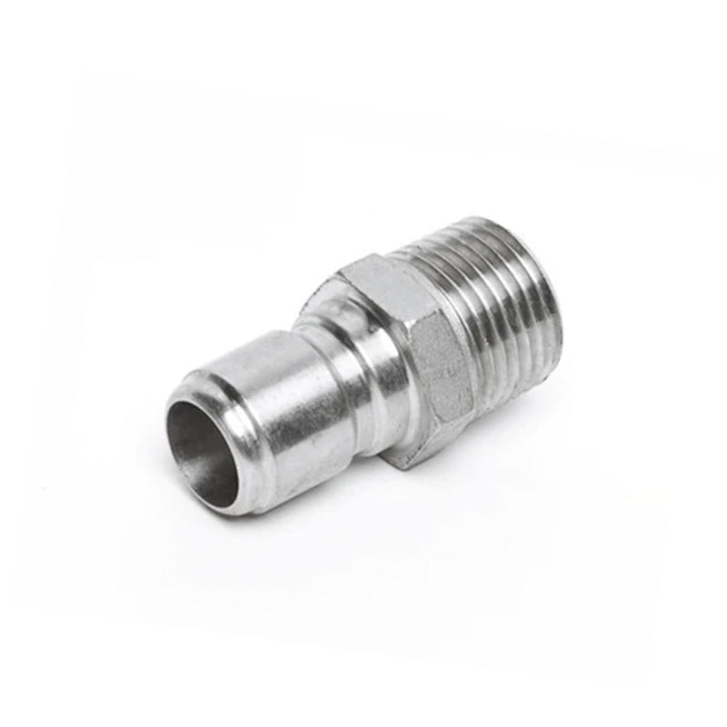 Stainless Steel Male Quick Connect to 1/2” Male NPT Fitting    - Toronto Brewing