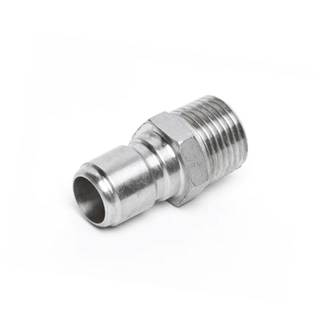 Stainless Steel Male Quick Connect to 1/2” Male NPT Fitting