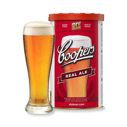 Coopers Beer Kit | Real Ale (6 Gallon/23 Litre)    - Toronto Brewing