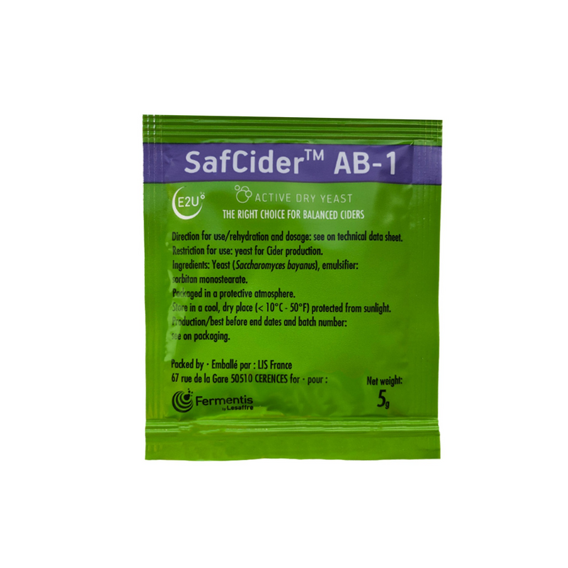 Fermentis | Safcider AB-1 (5 g)    - Toronto Brewing