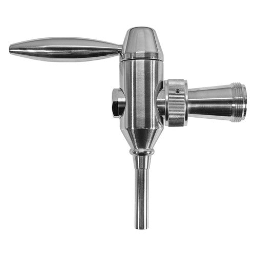 Side-Pull Flow Control Faucet (Stainless Steel)