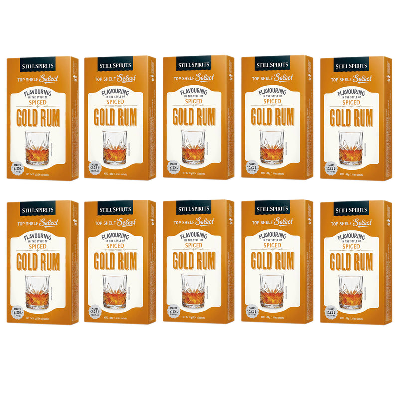 Still Spirits Classic Spiced Gold Rum Essence Duplex - 10 PACK    - Toronto Brewing