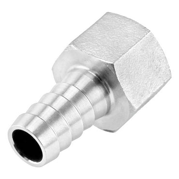 Stainless Steel 1/2" Hose Barb (1/2" FPT)