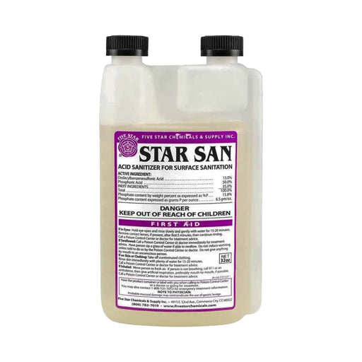 Five Star Star San Sanitizer (32 oz) - Case of 10    - Toronto Brewing