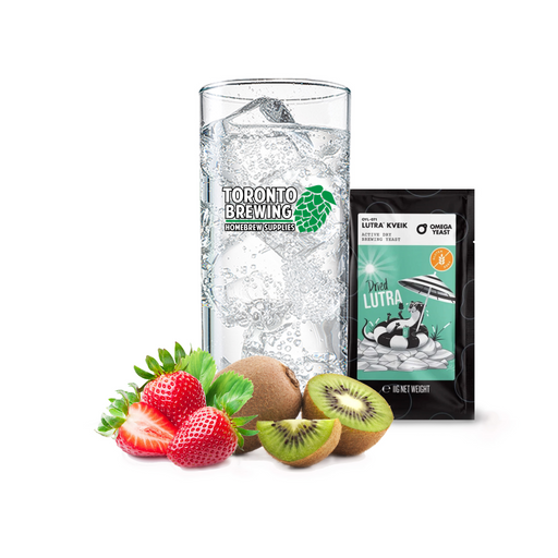 Hard Seltzer Recipe Kit - Strawberry/Kiwi (5 Gallon/19 Litre)    - Toronto Brewing