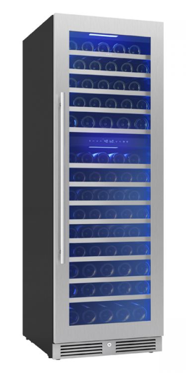 Zephyr PRW24F02CG Wine Cooler - Angled