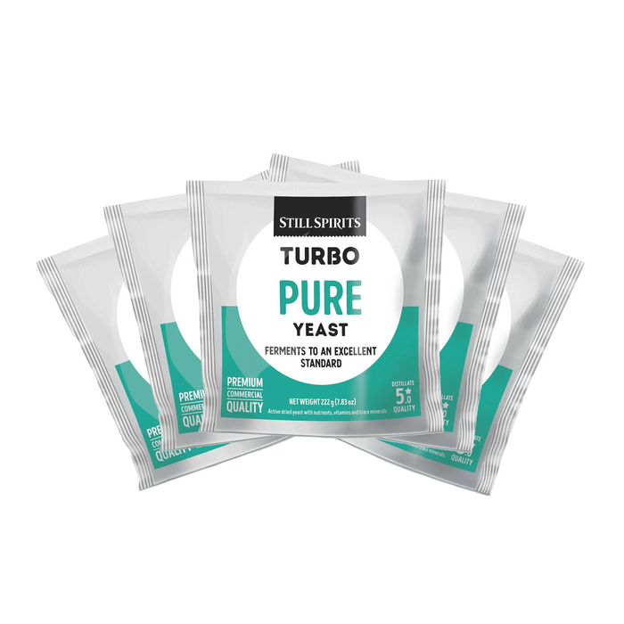 Still Spirits Turbo Pure Turbo Yeast (110 g) - 5 Pack    - Toronto Brewing