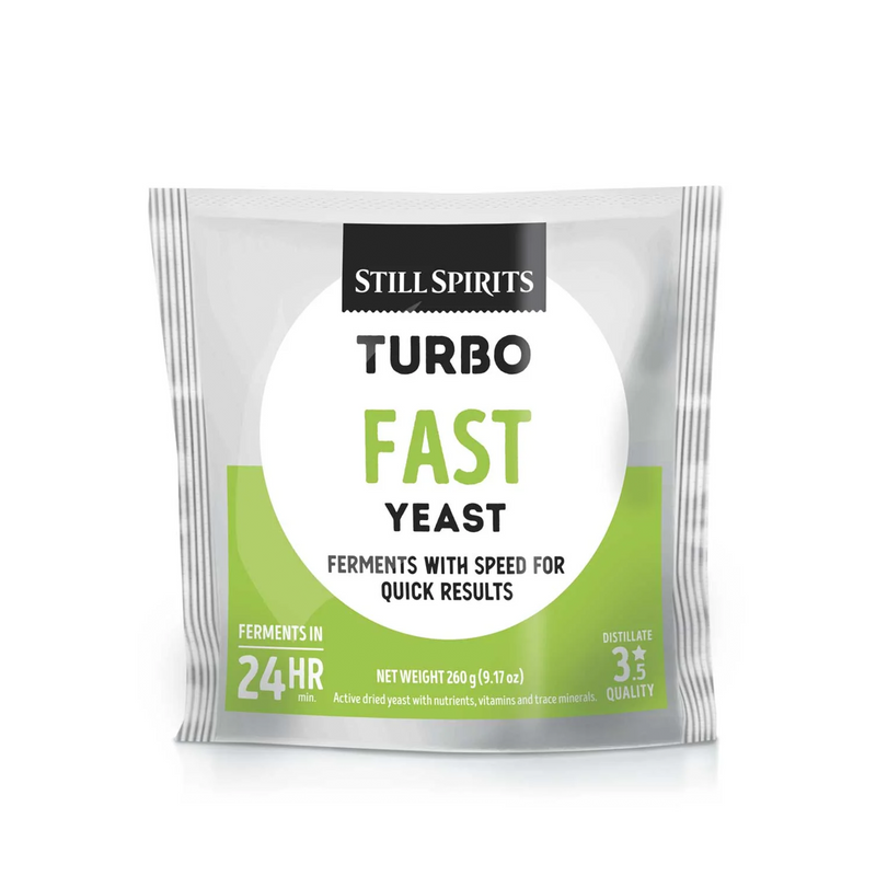 Still Spirits Fast Turbo Yeast (250 g) - 5 Pack - Toronto Brewing