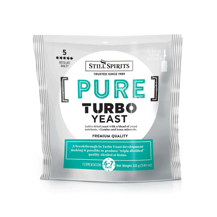 Still Spirits Turbo Pure Turbo Yeast (110 g) 1 Pack   - Toronto Brewing