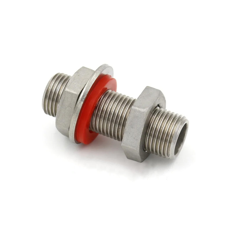 Stainless Steel Variable Length Bulkhead    - Toronto Brewing