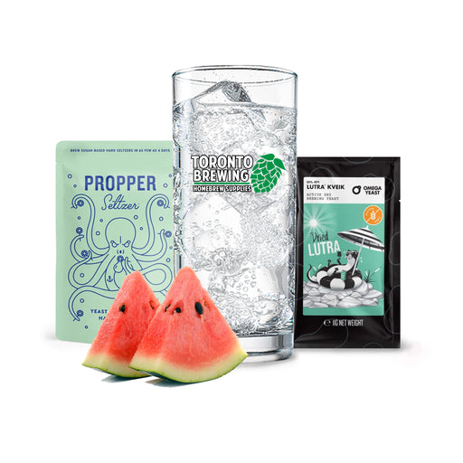 Hard Seltzer Recipe Kit - Watermelon (5 Gallon/19 Litre)    - Toronto Brewing