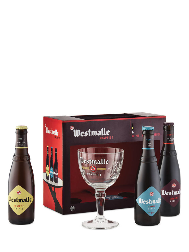 Westmalle Trappist Gift Pack - 3 Beers + Glass [In-store only]