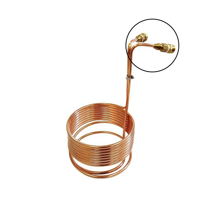 Wort Chiller Brass Garden Hose Conversion Kit - ⅜"    - Toronto Brewing