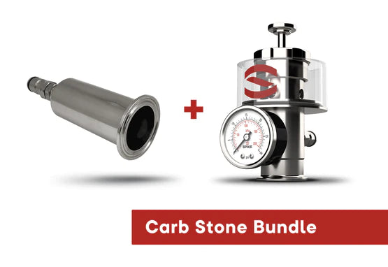 Spike Brewing | Tri-Clamp Carb Stone and Gas Manifold Bundle Carb Stone + PRV   - Toronto Brewing