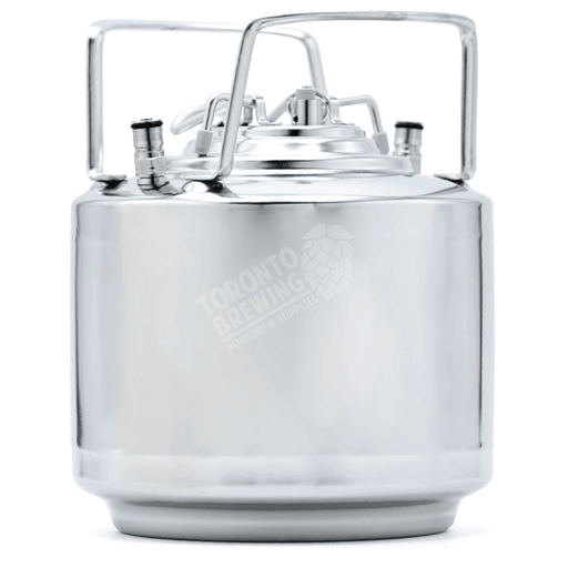 Portable Homebrew Ball Lock Keg with Regulator and Tap - 1.75 Gallon    - Toronto Brewing