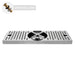 Countertop Drip Tray | Stainless Steel With Centre Rinser (15" x 5")    - Toronto Brewing
