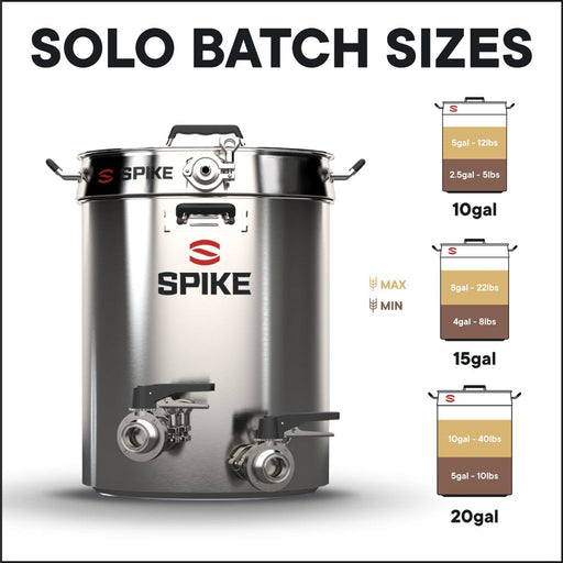 Spike Brewing | OG Stainless Steel Solo Kettle (Custom Build)    - Toronto Brewing