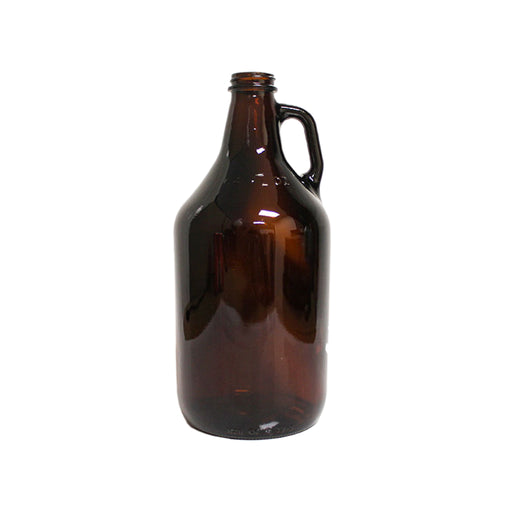 Carboy - 1/2 Gallon Amber Glass Growler Fermenter (2 L) Single Jug   - Toronto Brewing
