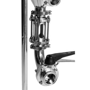 Spike Brewing | Inline Pyrex Sight Glass - 1.5” Stainless Steel Tri-Clamp    - Toronto Brewing