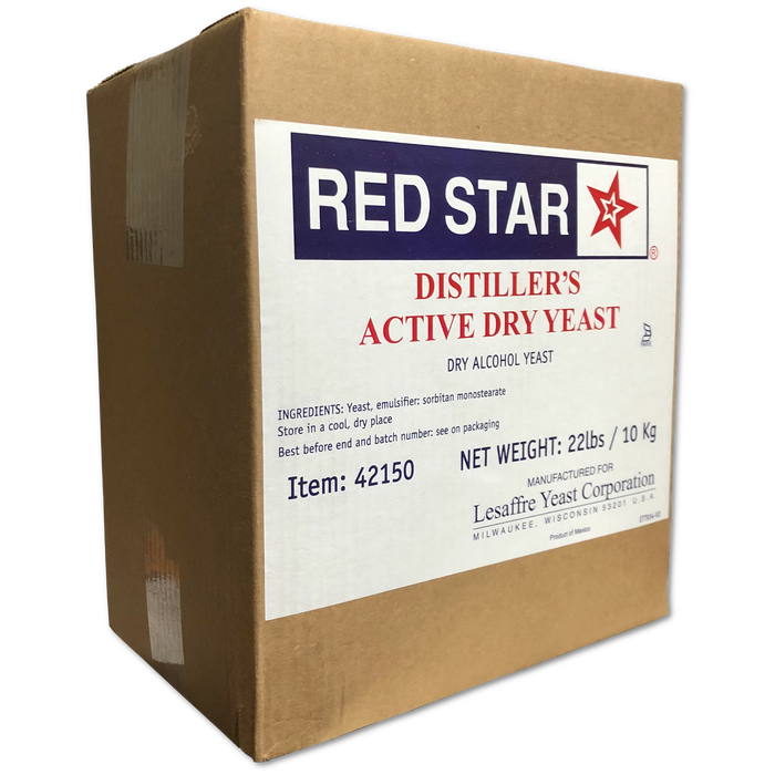 Red Star | Distiller's Active Dry Yeast (DADY) 10 kg    - Toronto Brewing